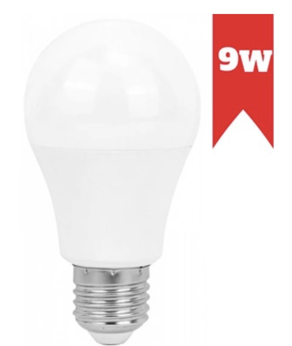 لمبة كروي 9 واط أصفر