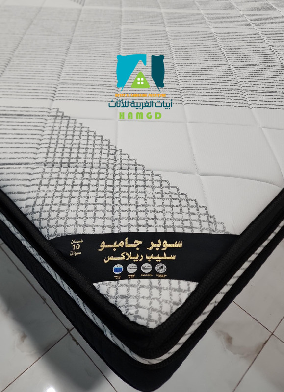 مرتبة سوبر جامبو جودة ممتازة مقاس 180×200