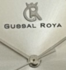 ساعة يد أنيقة فضية من ماركة GUSSAL ROYA – تصميم كلاسيكي فاخر