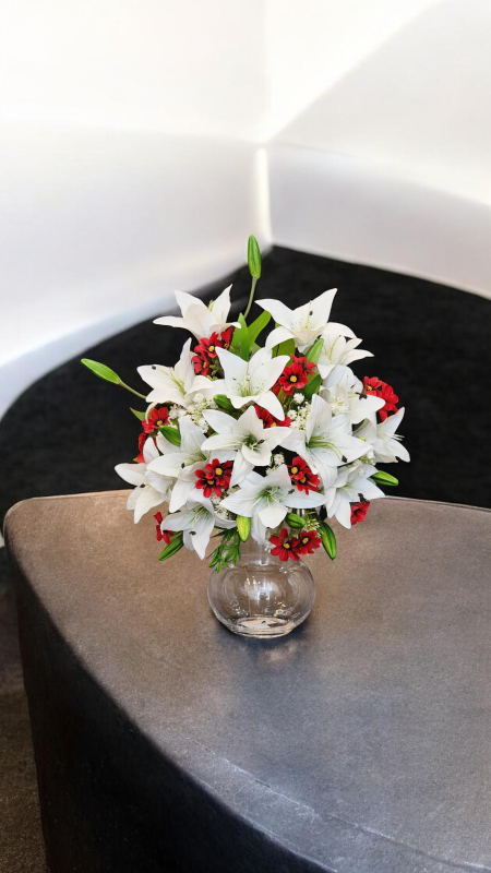 فازه ورد صناعي