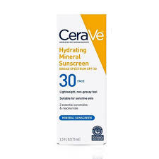 سيرافي واقي شمس معدني بحماية +30 مرطب للوجه (75 مل)