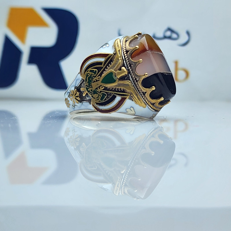خاتم الطير الجمهوري اليماني فضه ٩٢٥