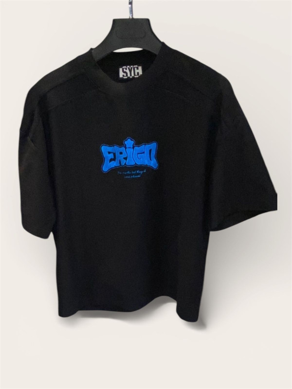 تي شيرت اوفر سايز  خفيف قماش خامه واقفه