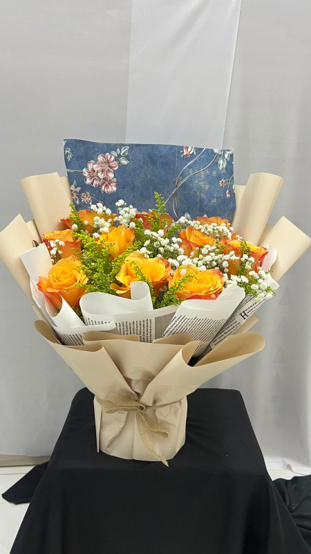 باقة الهديه الجميله