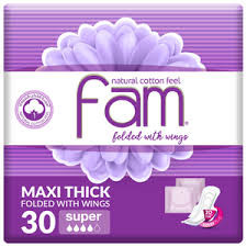 فام مطويه بالاجنحة حجم كبير 30