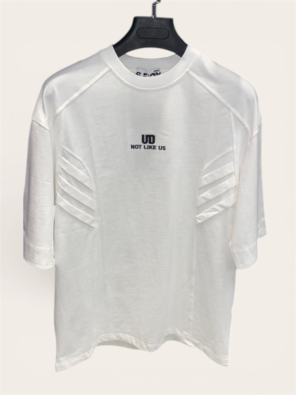 تي شيرت اوفر سايز  خفيف قماش خامه واقفه